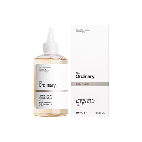 تونر ذا أورديناري جليكوليك أسيد 7% 240 مل - The Ordinary Glycolic Acid 7% Exfoliating Toner