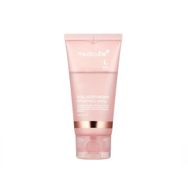 ميديكيوبي – ماسك ليلي بالكولاجين للعنايه بالبشرة – 75 مل - Medicube Collagen Night Wrapping Face Mask – 75ml
