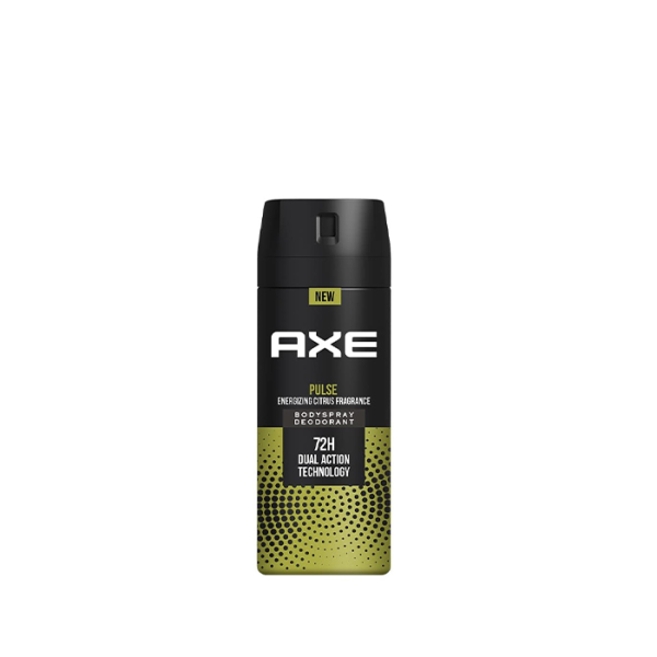 مزيل العرق برائحة بولس بحجم 150 مل Axe Pulse Long Lasting Deodorant Bodyspray for Men 150