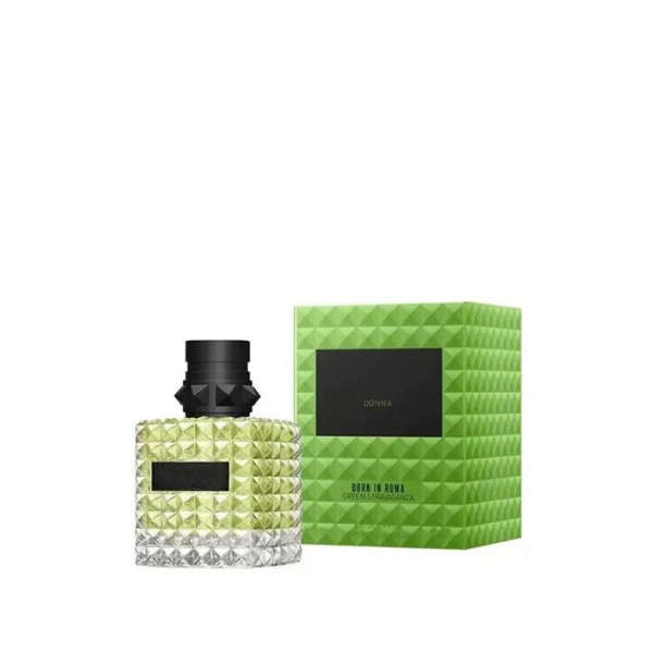 فالنتينو بورن إن روما غرين سترفاجانزا - أو دو برفان للنساء - 100 مل \ VALENTINO GARAVANI Ladies Born In Roma Green Stravaganza EDP Spray -100 ml