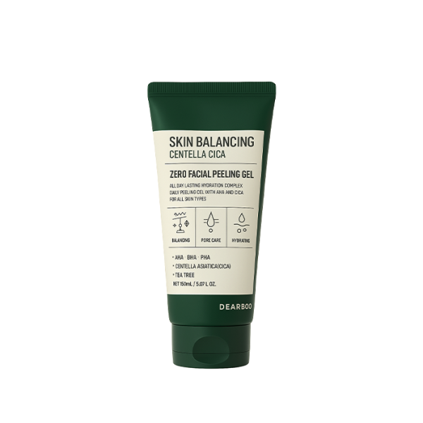 جل تقشير الوجه من ديربو – Dearboo Skin Balancing Centella Cica Zero Facial Peeling Gel – 150ml