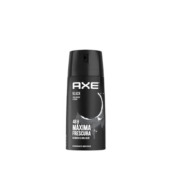مزيل العرق برائحة بلاك بحجم 150 مل Axe Black 48H Maximum Fresh Deodorant Body Spray for Men - 150ml