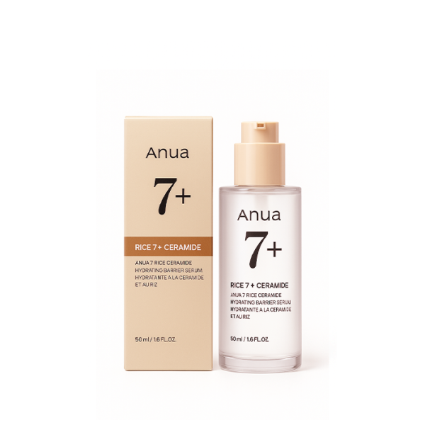 سيروم أنوا 7 رايس سيراميد لترطيب وحماية البشرة 50 مل \ Anua 7 Rice Ceramide Hydrating Barrier Serum 50ml