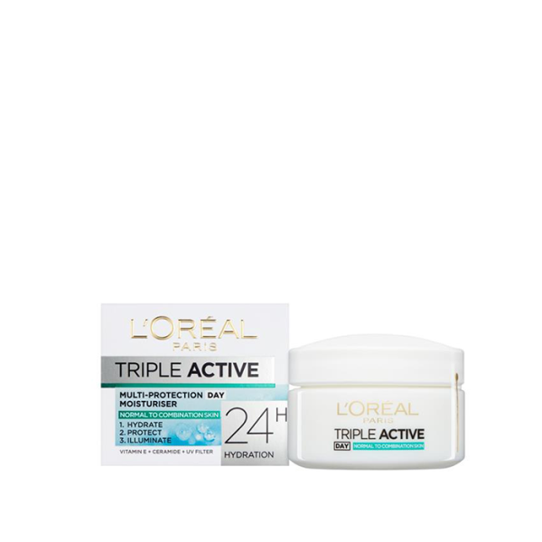 كريم نهاري ثلاثي الفعالية – للبشرة العادية والمختلطة (Triple Active Day Cream Normal to Combination Skin) - 50 مل