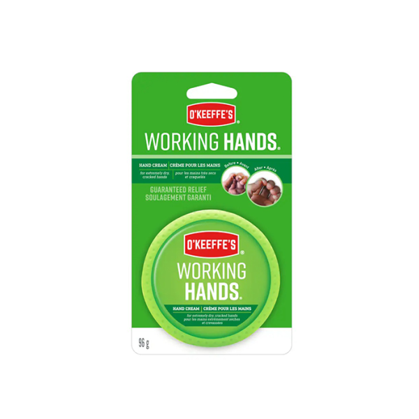كريم اليدين O'Keeffe's Working Hands Cream بحجم $3.4 Oz-96جرام