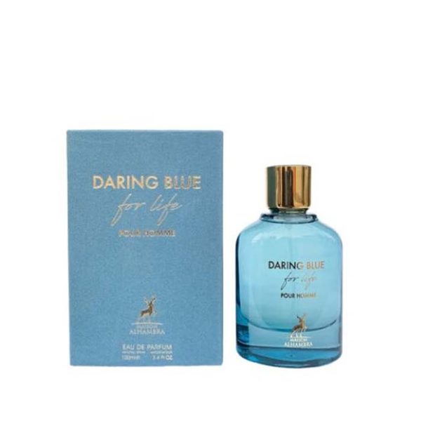 Maison Alhambra Men's Daring Blue For Life EDP 100 ML